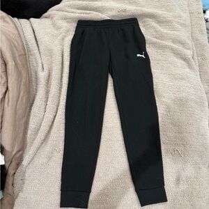 Puma Kids Black Sweatpants
